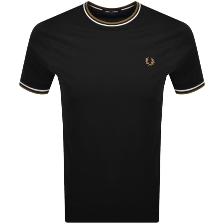 Product Image for Fred Perry Twin Tipped T Shirt Black