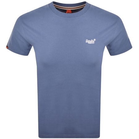 Product Image for Superdry Short Sleeved T Shirt Blue