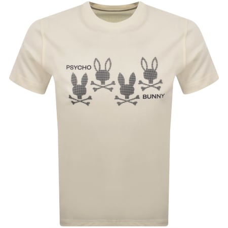 Product Image for Psycho Bunny Jovan Graphic T Shirt Cream