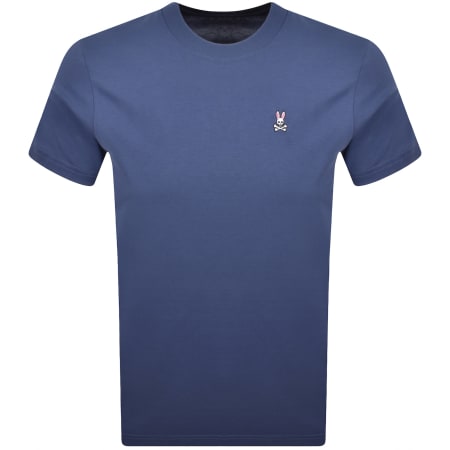 Product Image for Psycho Bunny Classic Crew Neck T Shirt Blue