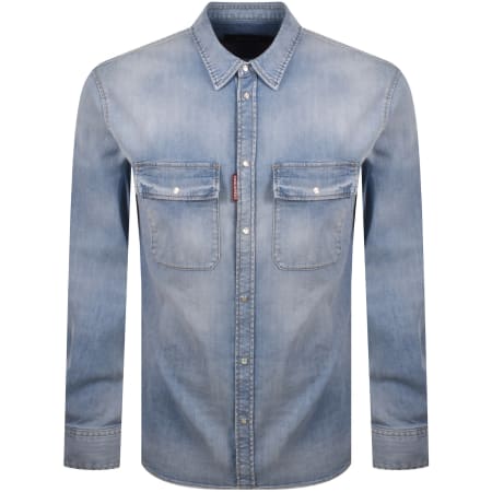 Product Image for DSQUARED2 Canadian Vintage Shirt Blue