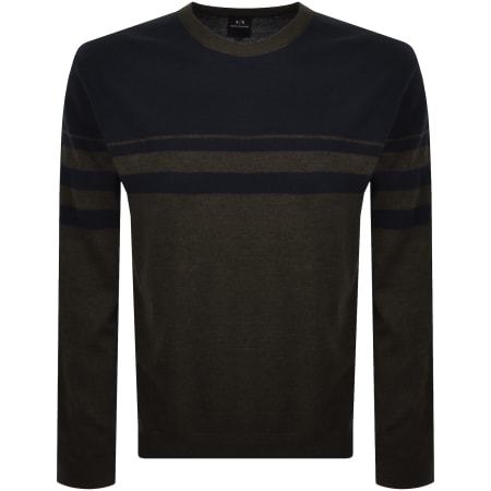 Product Image for Armani Exchange Knit Jumper Brown
