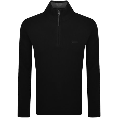 Product Image for Superdry Wool Blend Knit Jumper Black