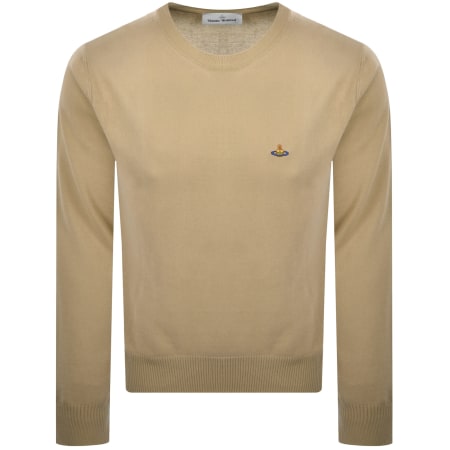 Product Image for Vivienne Westwood Alex Round Neck Jumper Beige