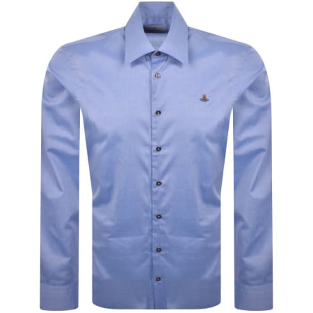 Product Image for Vivienne Westwood Ghost Long Sleeved Shirt Blue