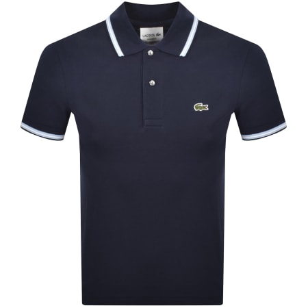 Product Image for Lacoste Tipped Polo T Shirt Navy