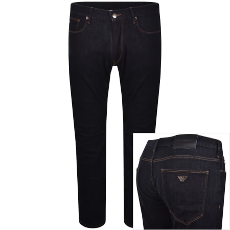 Product Image for Emporio Armani J45 Jeans Dark Wash Blue