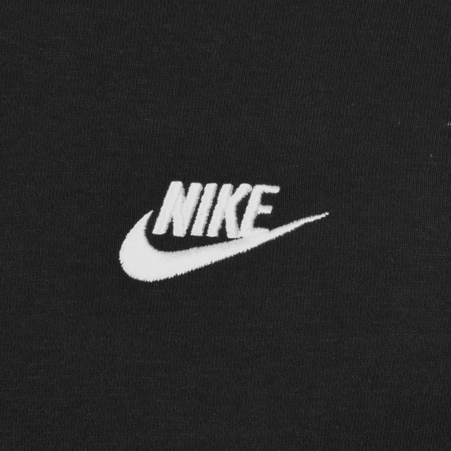 Image number 3 for Nike Club Hoodie Black
