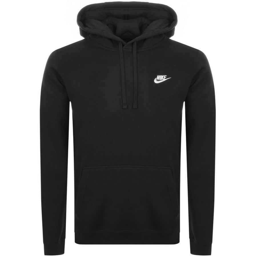Image number 1 for Nike Club Hoodie Black