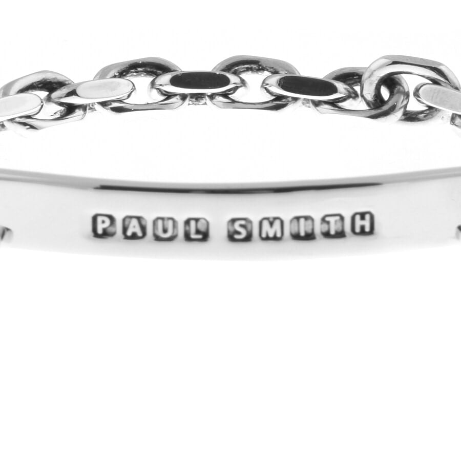 Image number 3 for Paul Smith T Bar Bracelet Silver