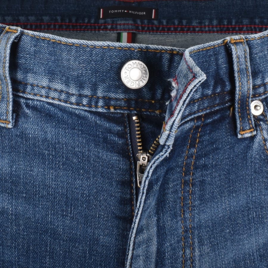 Image number 5 for Tommy Hilfiger Bleecker Slim Fit Jeans Blue