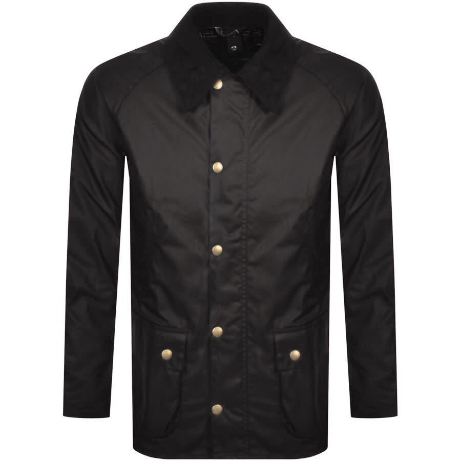 Image number 1 for Barbour Ashby Wax Jacket Green