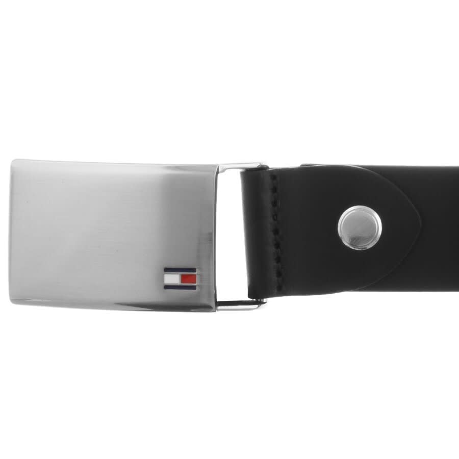 Image number 3 for Tommy Hilfiger Plaque Belt Black