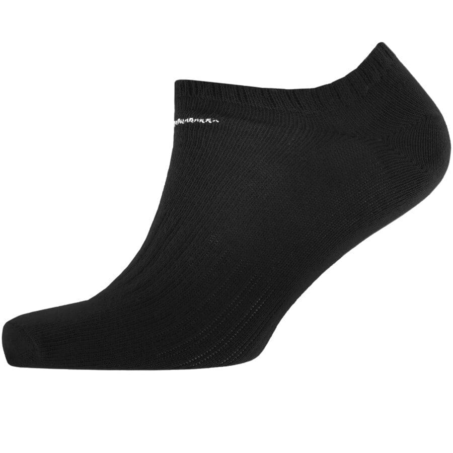 Image number 2 for Nike 6 Pack No Show Trainer Socks Black