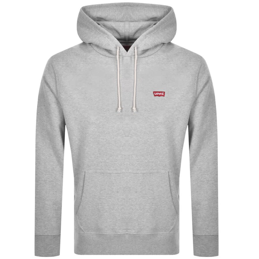 Image number 1 for Levis Original Logo Hoodie Grey