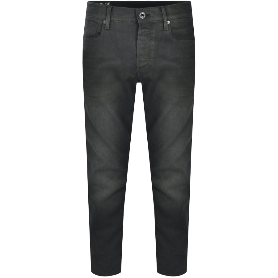 Image number 2 for G-Star 3301 Slim Fit Jeans Mid Wash Grey