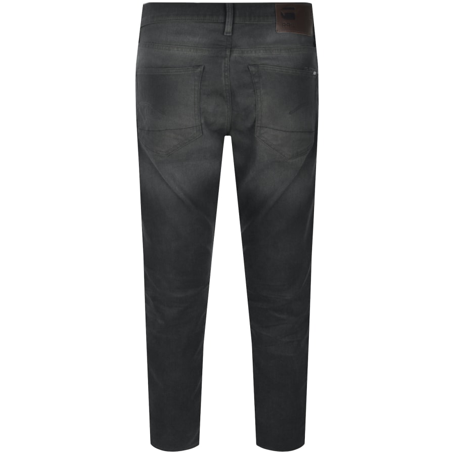 Image number 3 for G-Star 3301 Slim Fit Jeans Mid Wash Grey