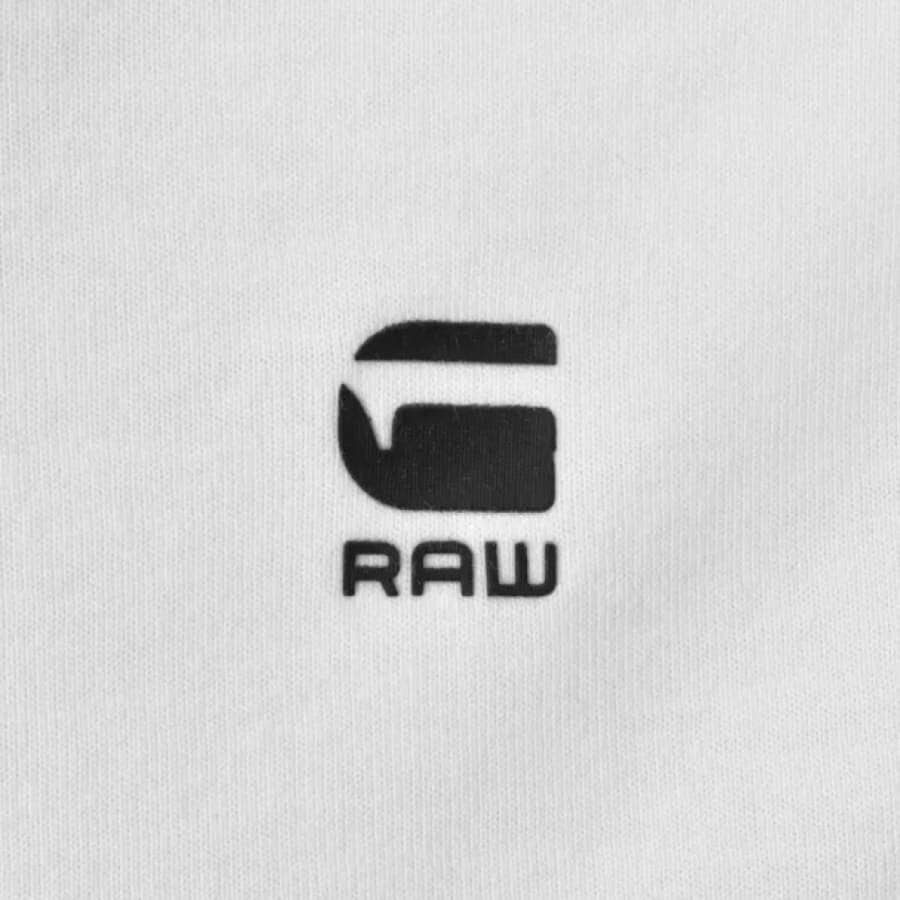 Image number 3 for G-Star Lash Logo T Shirt White