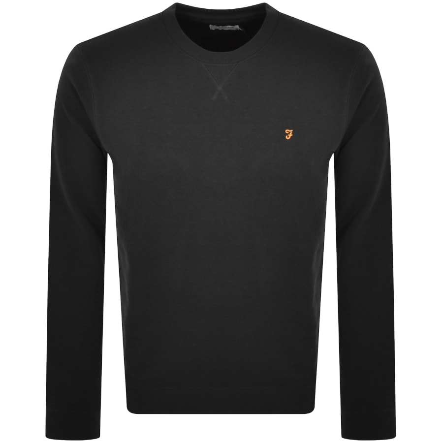 Image number 1 for Farah Tim Sweatshirt Black