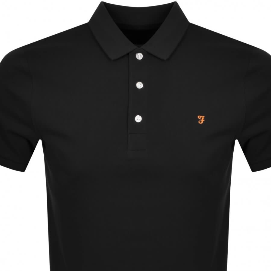 Image number 2 for Farah Blanes Polo T Shirt Black