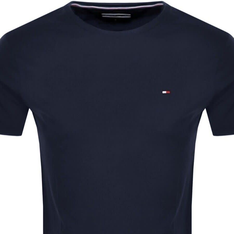 Image number 2 for Tommy Hilfiger Icon T Shirt Navy