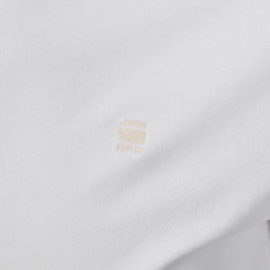 Image number 3 for G-Star Dunda Polo T Shirt White