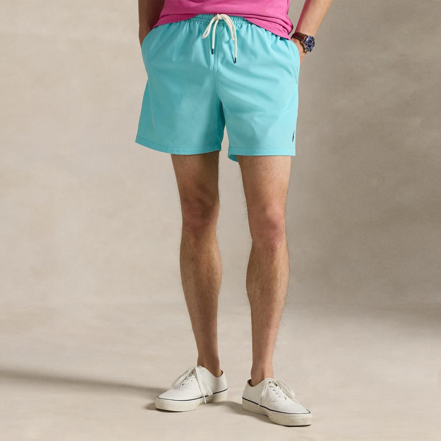 Image number 4 for Ralph Lauren Traveller Swim Shorts Blue