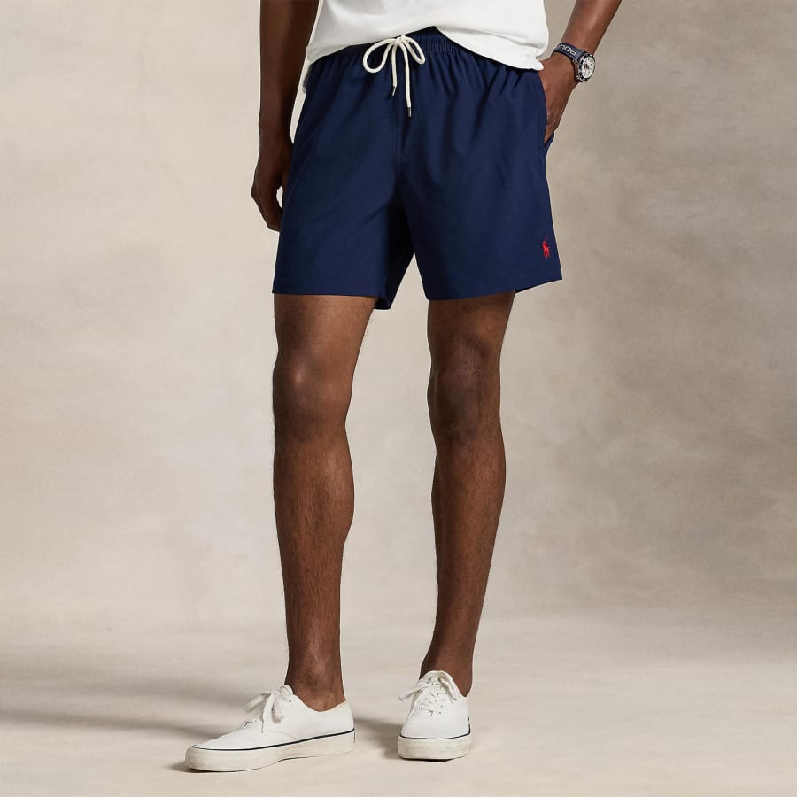 Image number 4 for Ralph Lauren Traveller Swim Shorts Navy