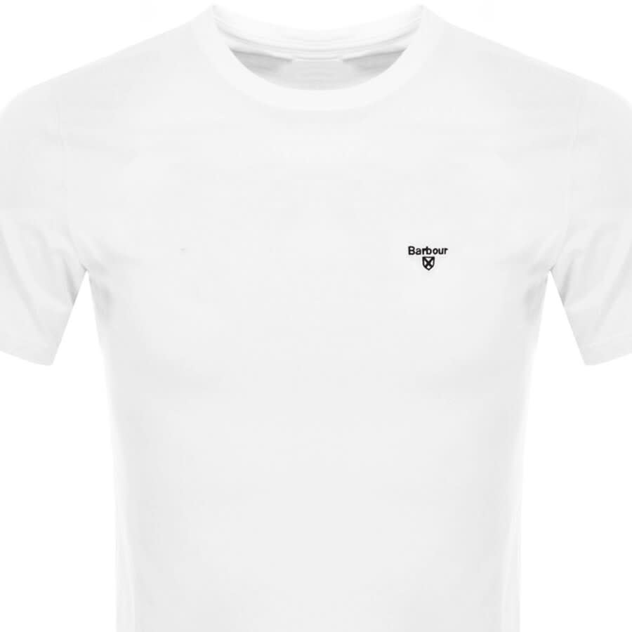 Image number 2 for Barbour Essential Sports T Shirt White