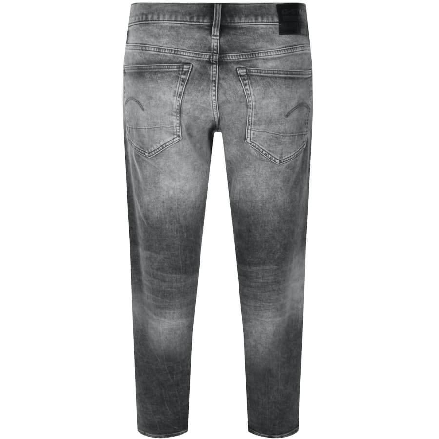 Image number 3 for G-Star 3301 Tapered Jeans Mid Wash Grey