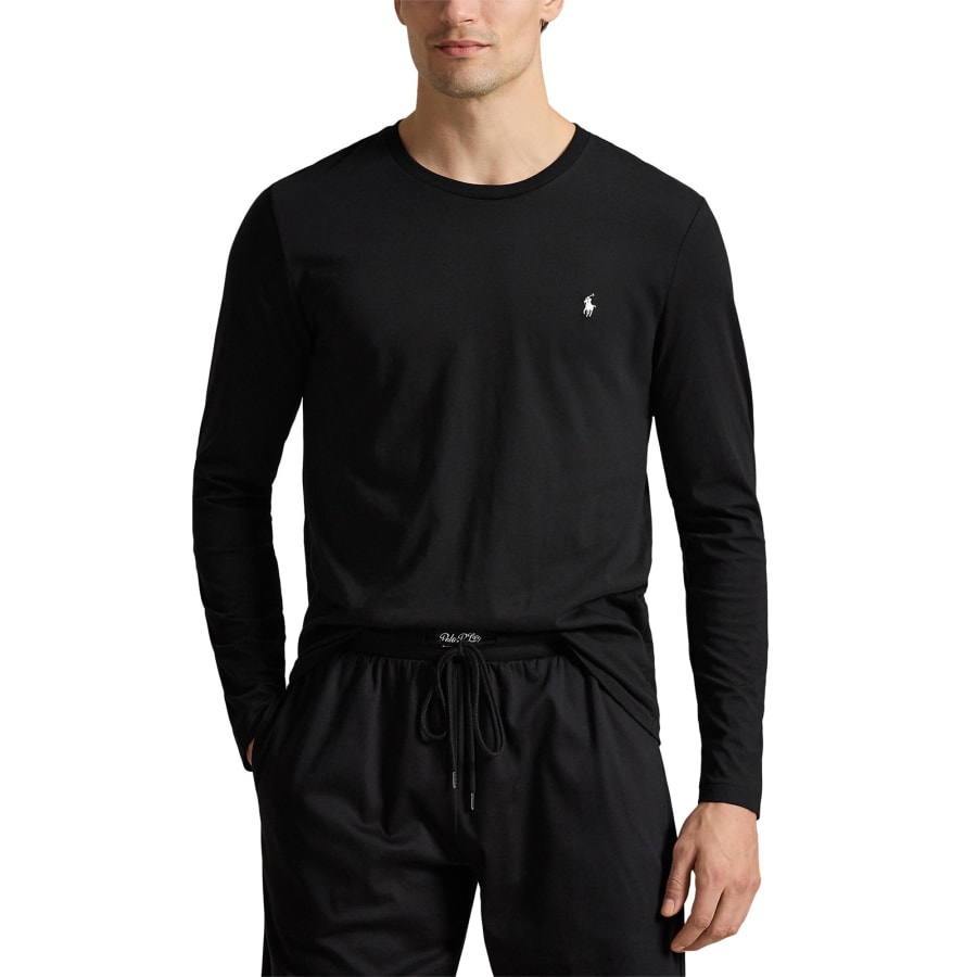 Image number 4 for Ralph Lauren Long Sleeved T Shirt Black