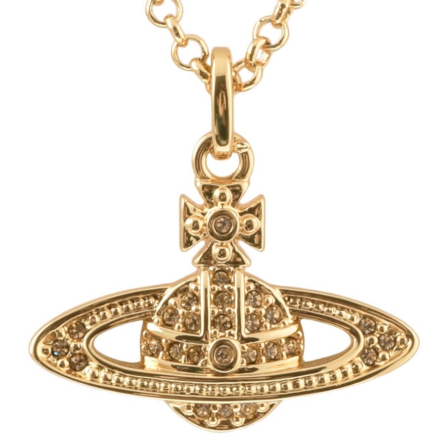 Image number 2 for Vivienne Westwood Mini Bas Pendant Gold