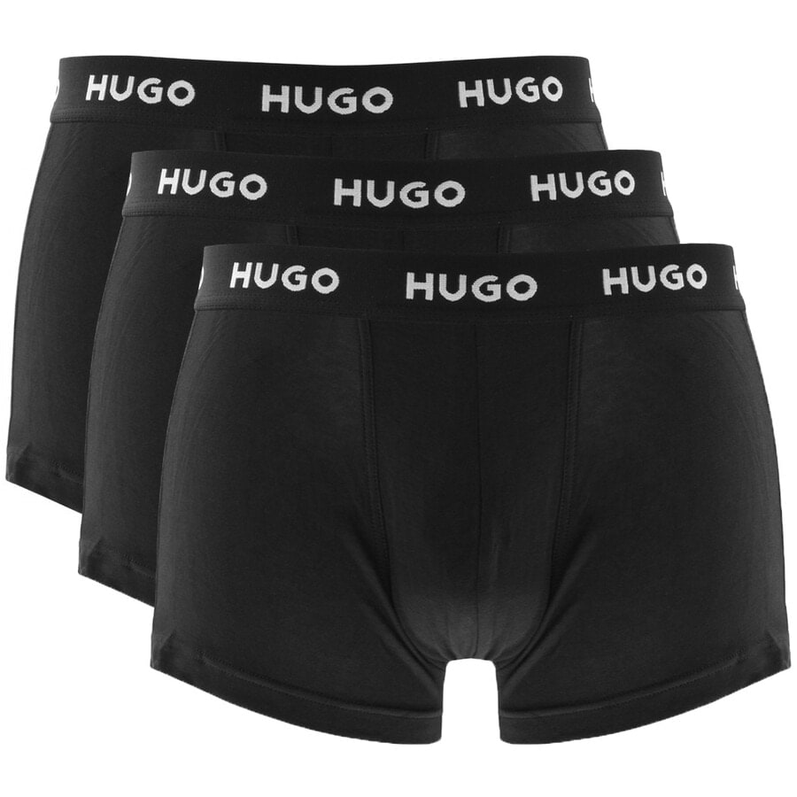 Image number 1 for HUGO 3 Pack Trunks Black