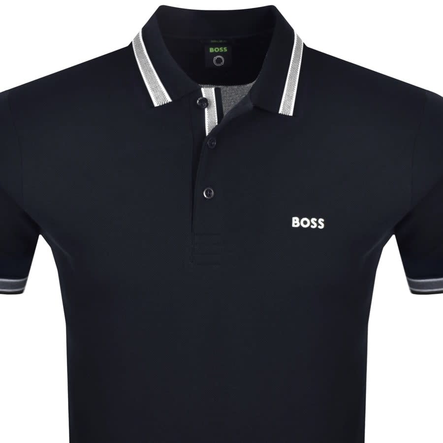 Image number 2 for BOSS Paddy Polo T Shirt Navy