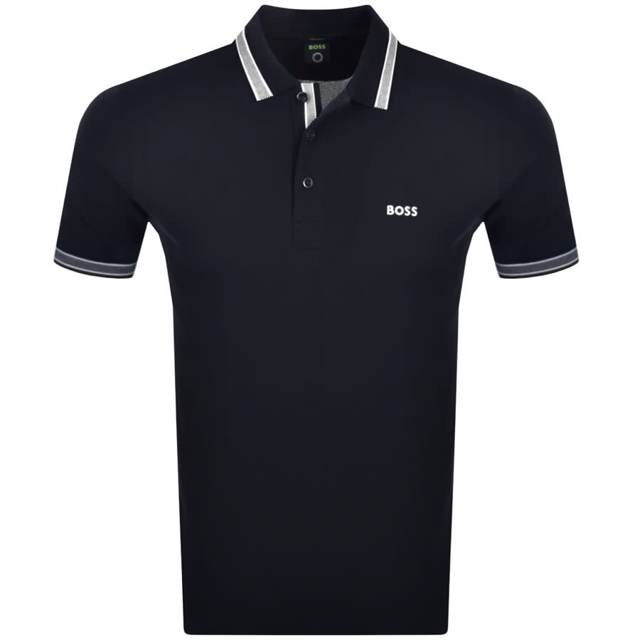 Image number 1 for BOSS Paddy Polo T Shirt Navy