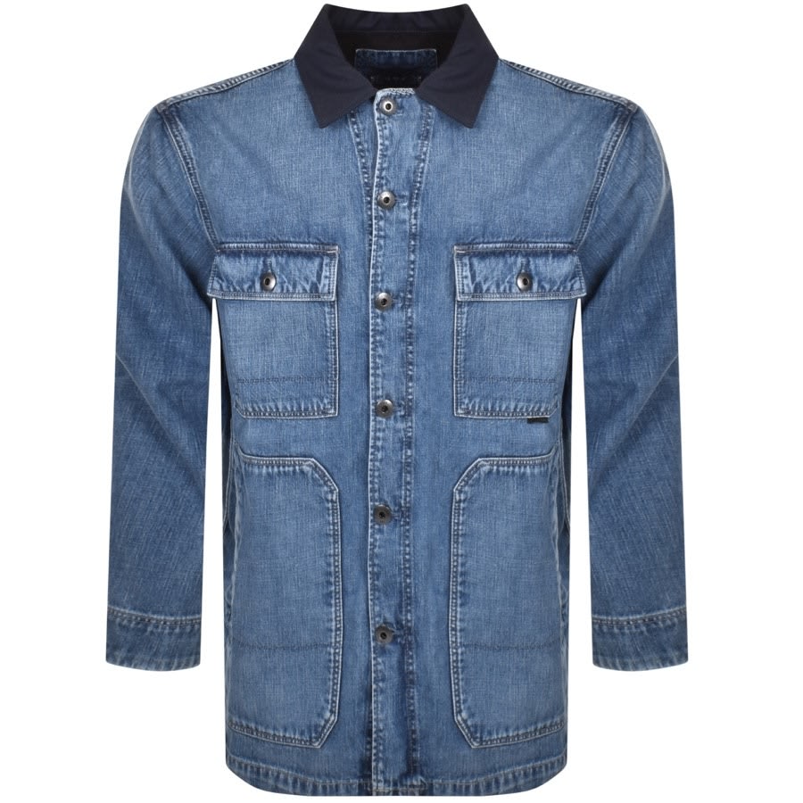 Image number 1 for G-Star Chore Workwear Jacket Blue