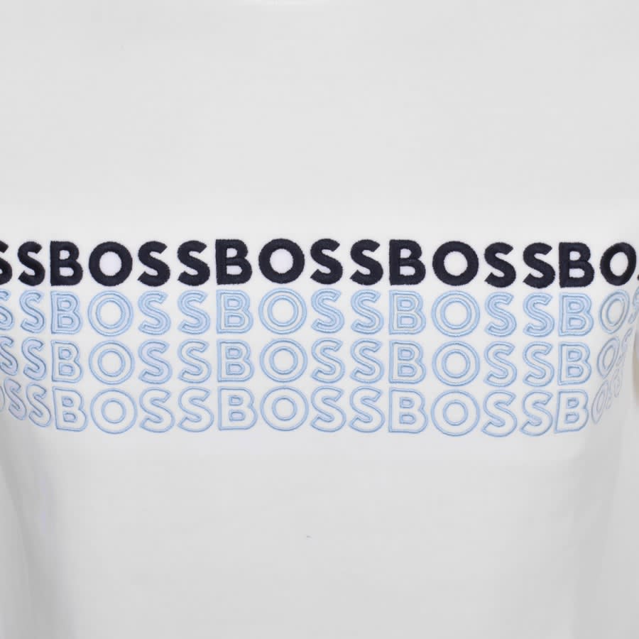 Image number 3 for BOSS Salbo 1 Sweatshirt White