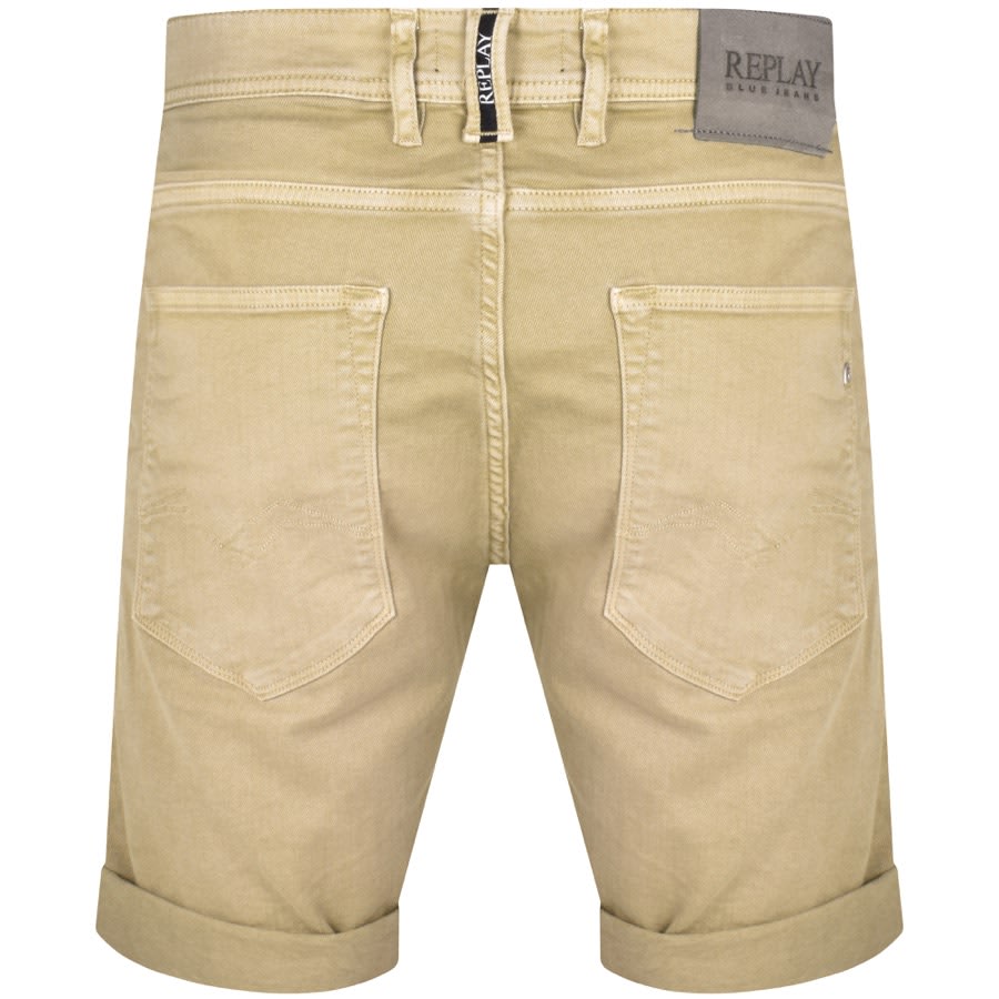 Image number 2 for Replay RBJ 901 Shorts Beige