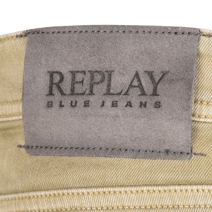 Image number 3 for Replay RBJ 901 Shorts Beige