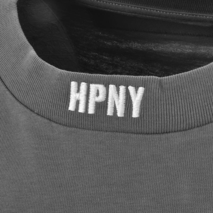 Image number 3 for Heron Preston HPNY Emblem T Shirt Grey
