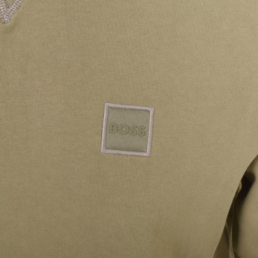 Image number 3 for BOSS Westart Sweatshirt Green