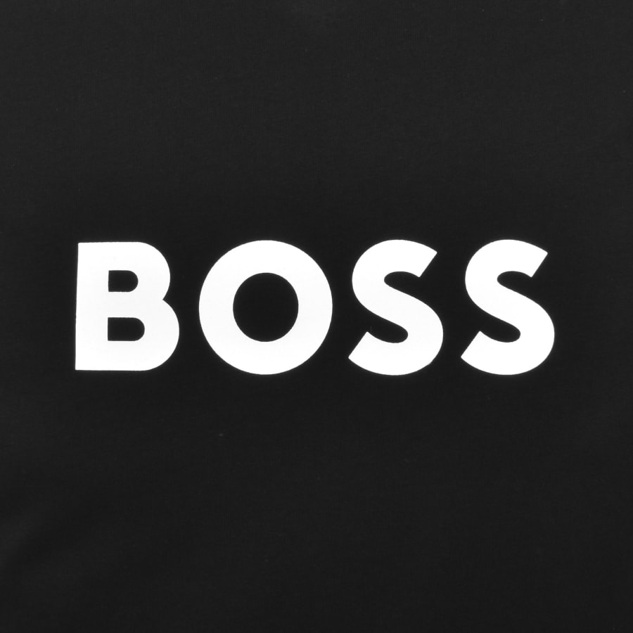 Image number 3 for BOSS Sun Protection Logo T Shirt Black