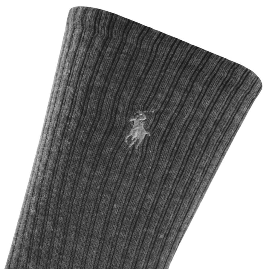 Image number 5 for Ralph Lauren 3 Pack Socks Navy