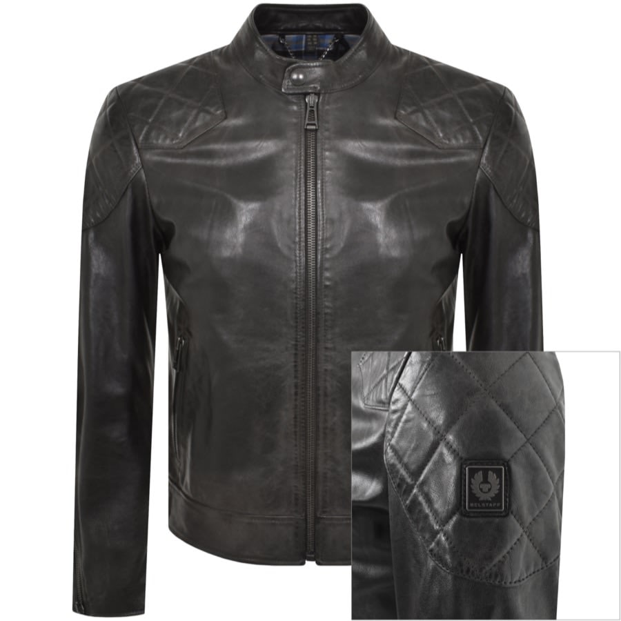 Image number 1 for Belstaff Outlaw Waxed Jacket Black