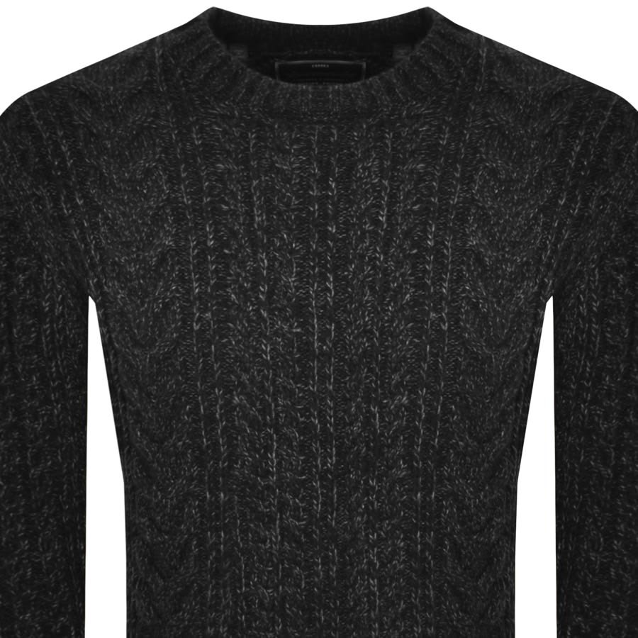 Image number 2 for Superdry Jacob Knit Jumper Black