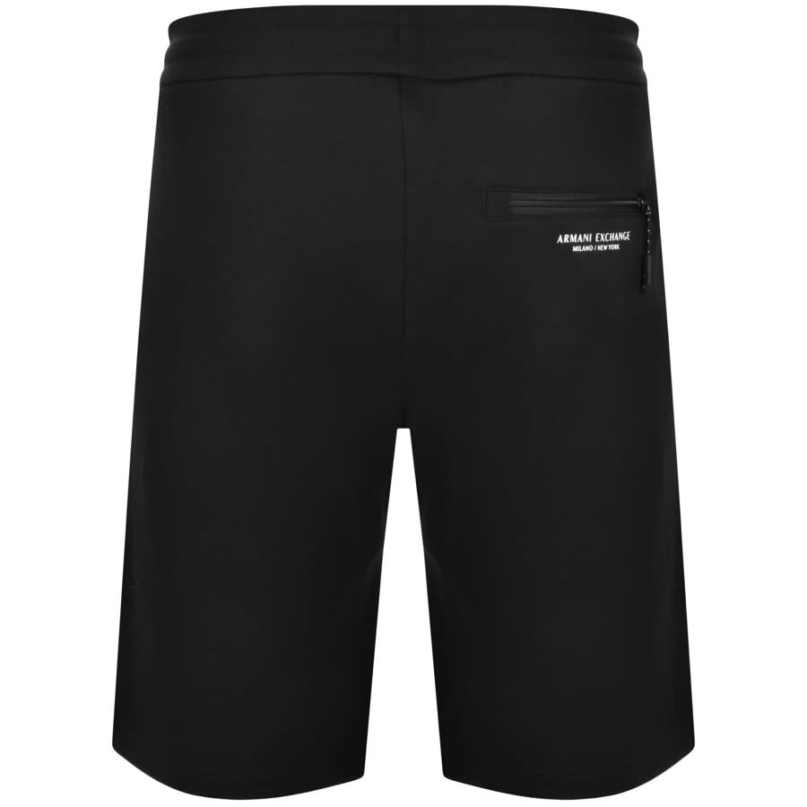 Image number 2 for Armani Exchange Jersey Shorts Black