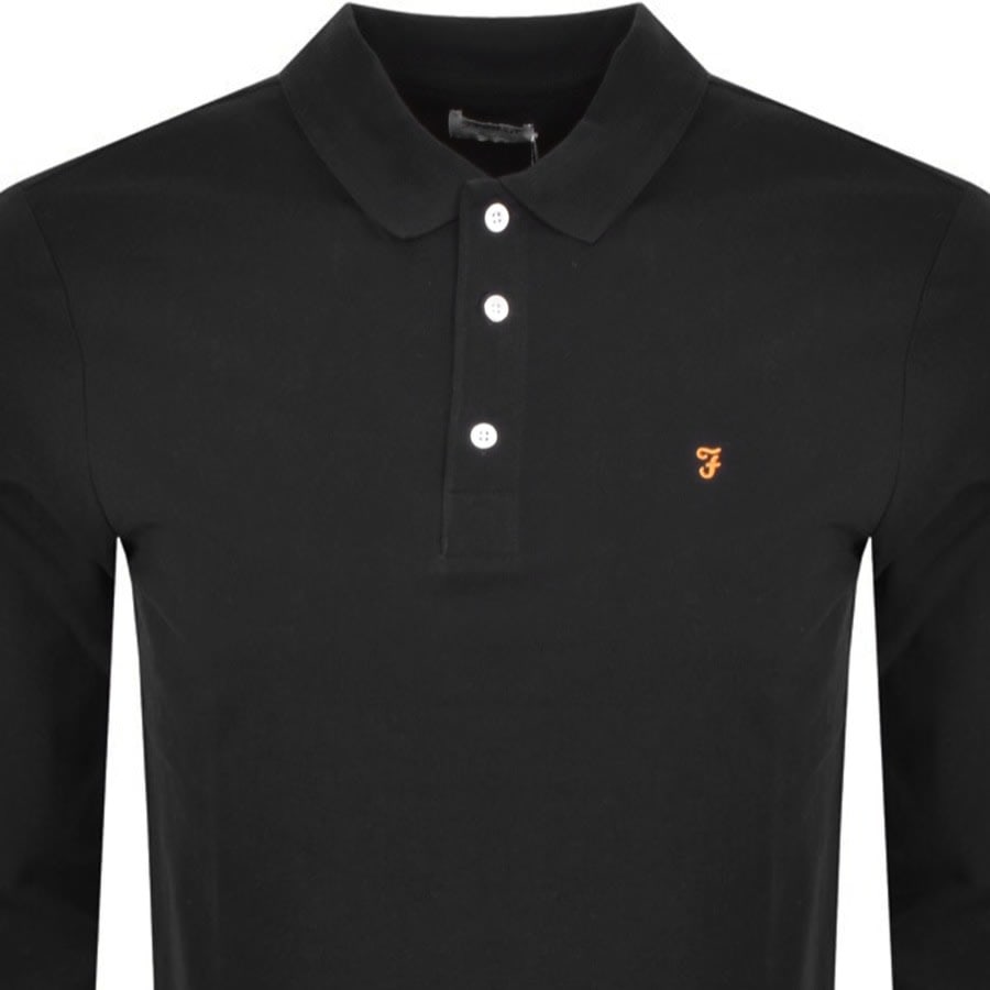 Image number 2 for Farah Blanes Polo T Shirt Black