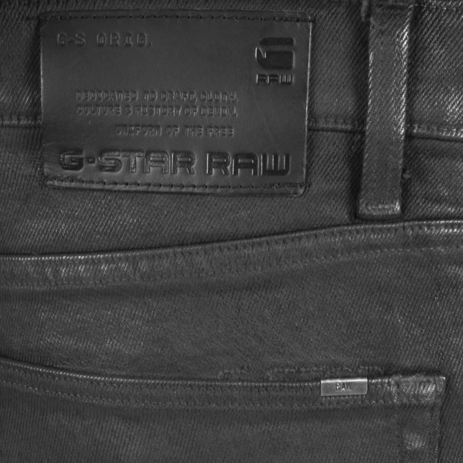 Image number 3 for G-Star 3301 Slim Fit Jeans Black