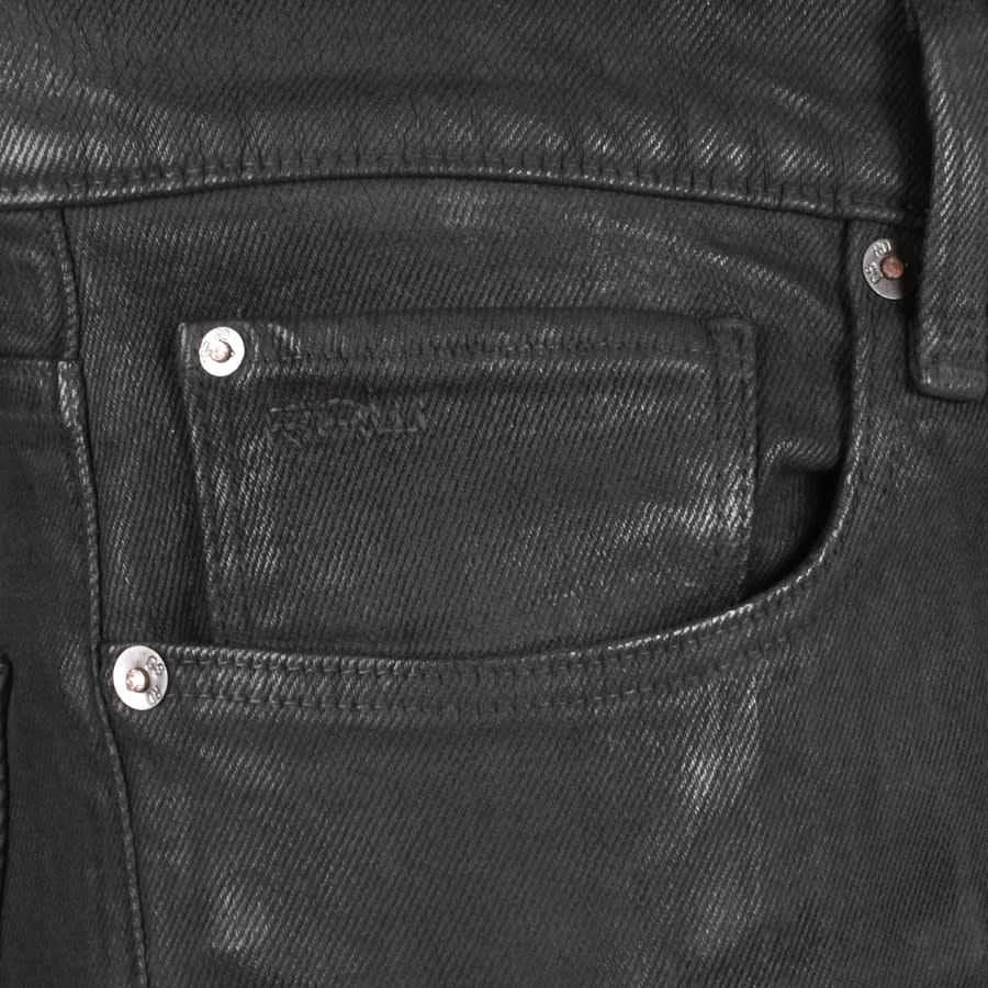 Image number 4 for G-Star 3301 Slim Fit Jeans Black