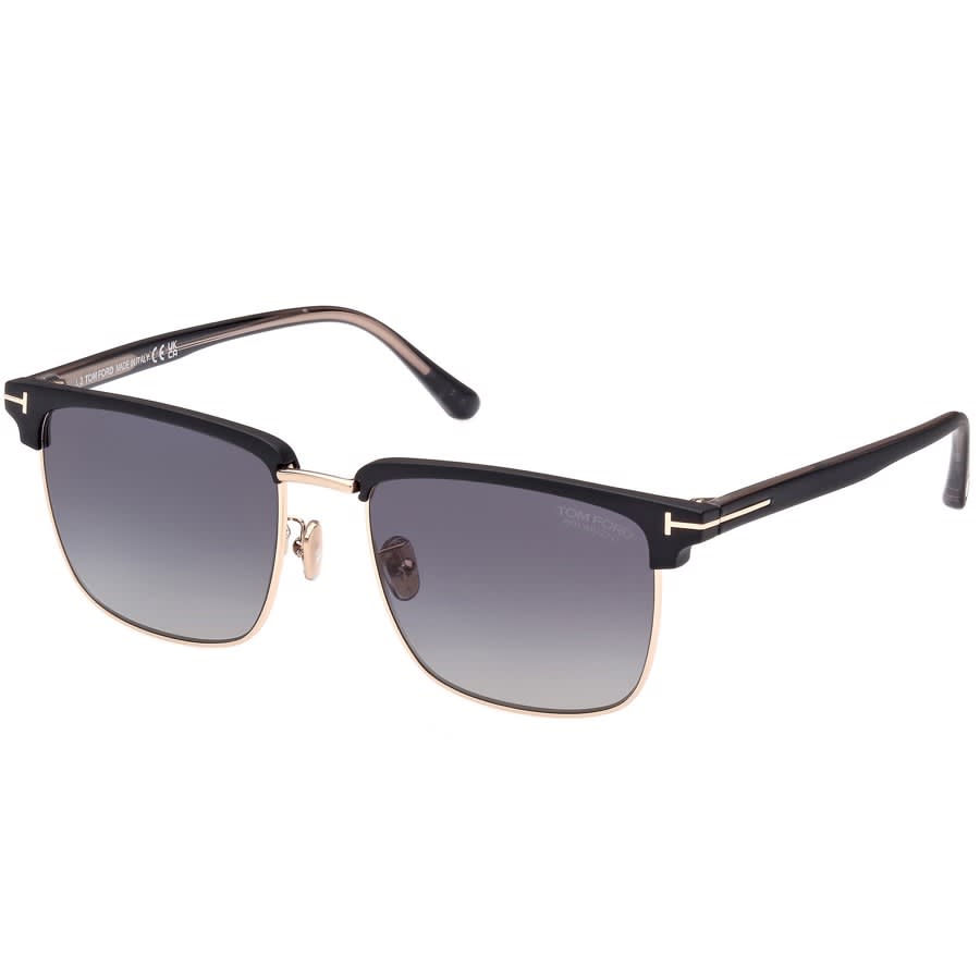 Image number 1 for Tom Ford FT0997 Hudson Sunglasses Black